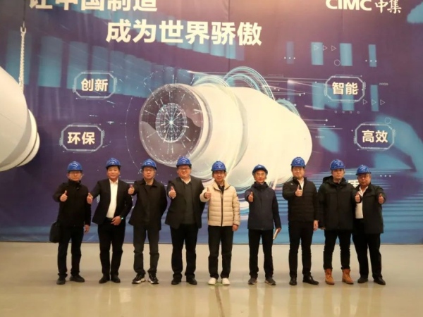 中集車輛攪拌車業(yè)務集團迎來一汽解放大佬！
