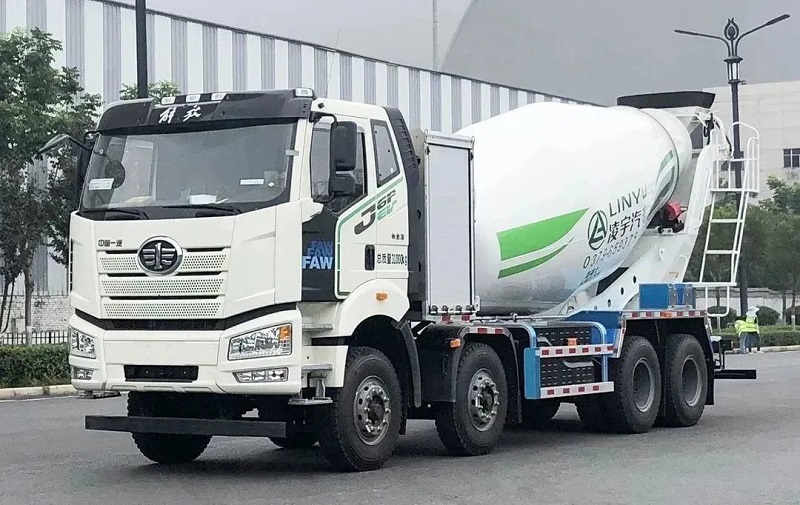 新能源攪拌車在環(huán)保建筑中的作用是什么？